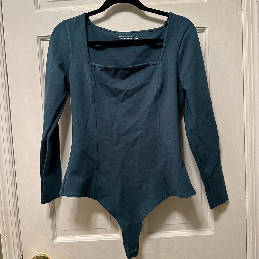 Abercrombie‎ & Fitch Dark Teal Bodysuit